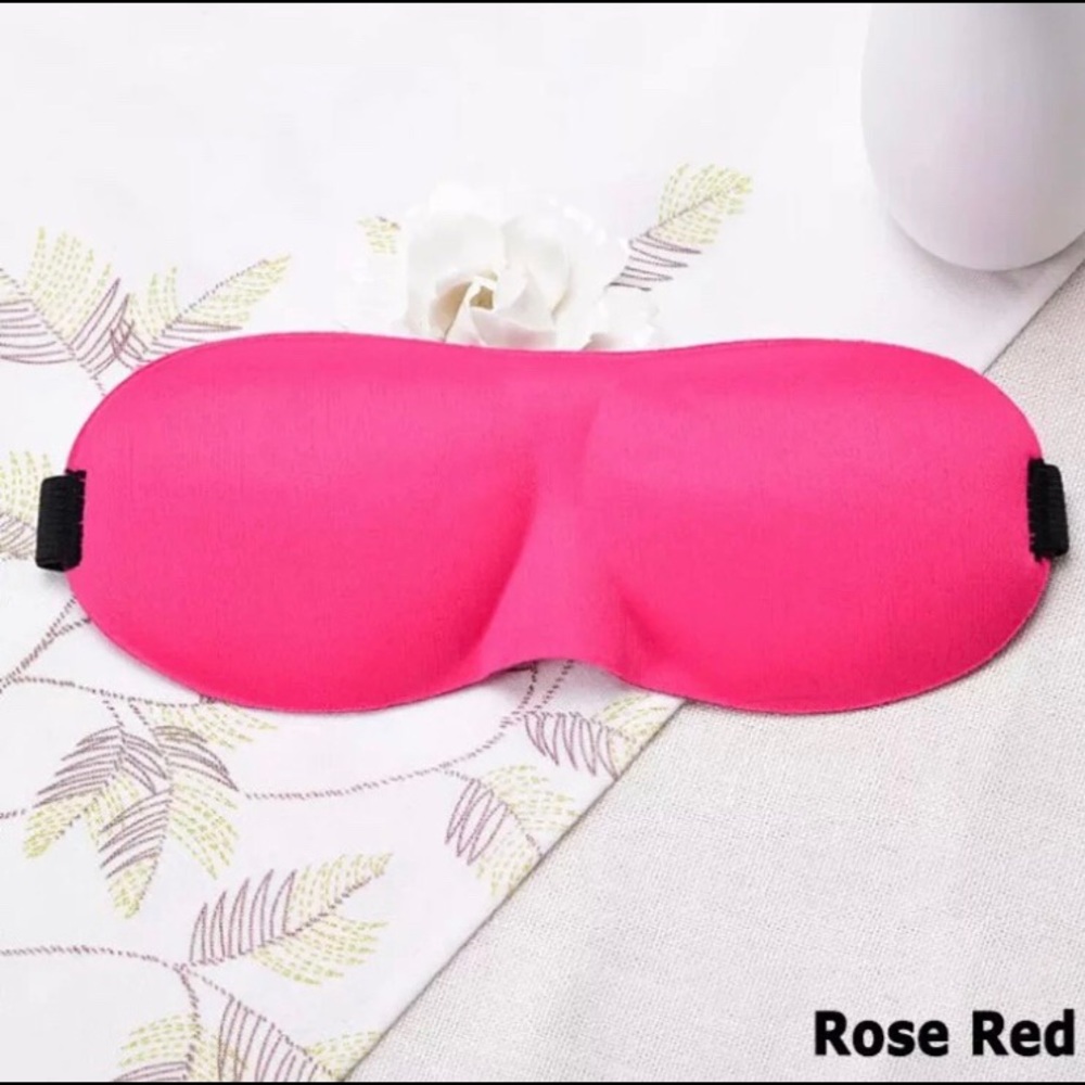 3D Travel sleeping Eye Mask (color:Rose)